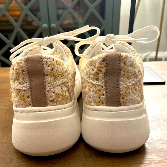 FREE PEOPLE CROCHET SNEAKERS - Picture 6 of 6
